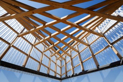 Structure of the Mitsubishi Pavilion by Mitsubishi Jisho Design