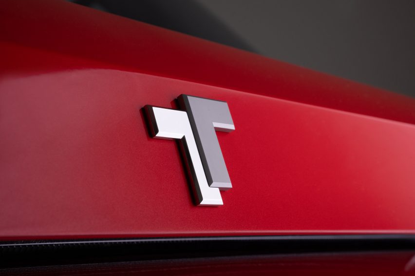 MT1 Electric truck prototype in red