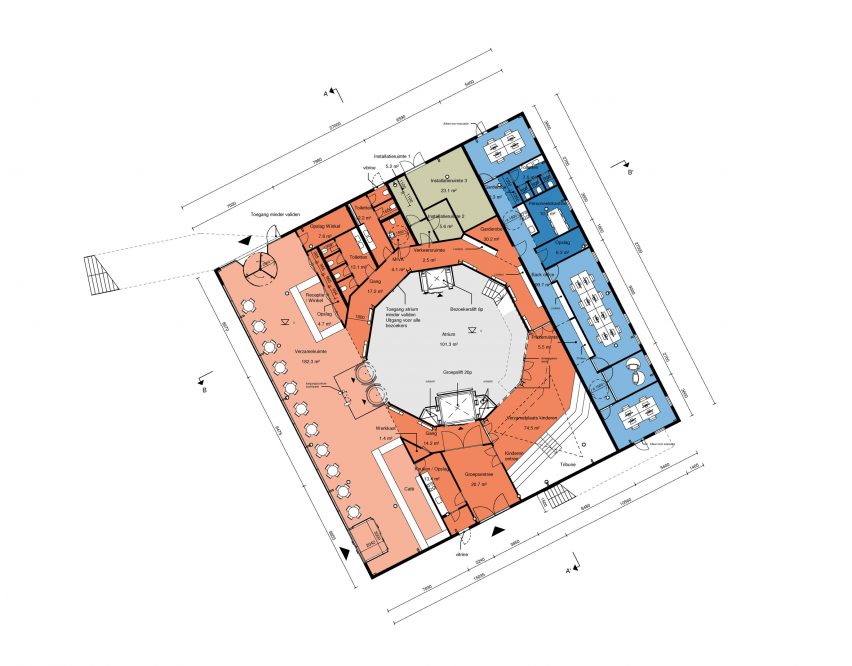 Plan of Portlantis by MVRDV