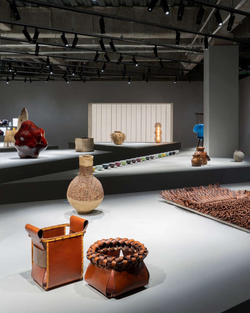 Pottery at Crafted World exhibition