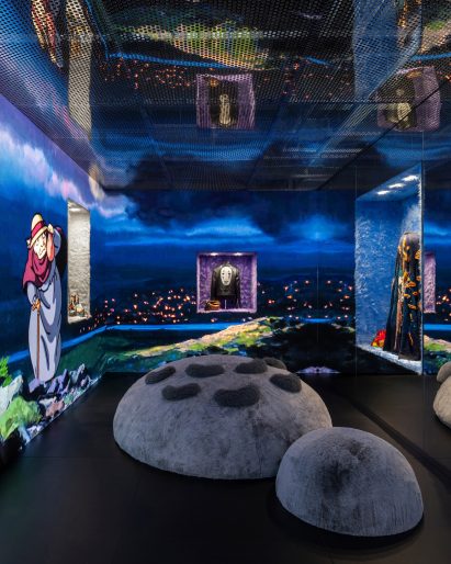 Studio Ghibli room at Crafted World exhibition