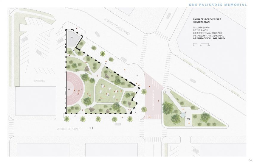 Pacific Palisades memorial plans