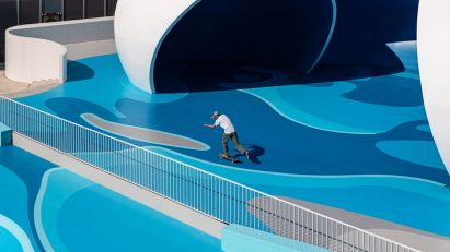 Qingdao Mixc skatepark by Within Beyond Studio