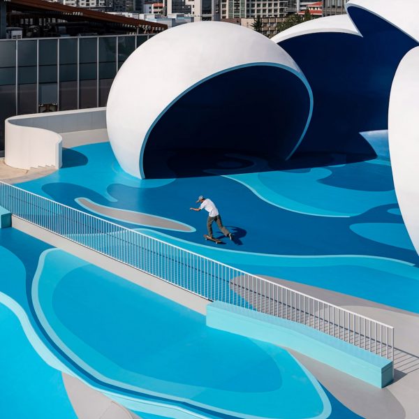 Qingdao Mixc skatepark by Within Beyond Studio