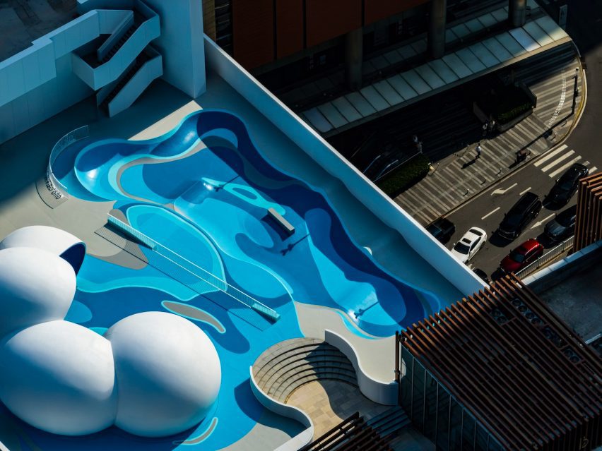 Qingdao Mixc skatepark by Within Beyond Studio