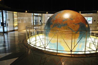 Interior of Daily News building