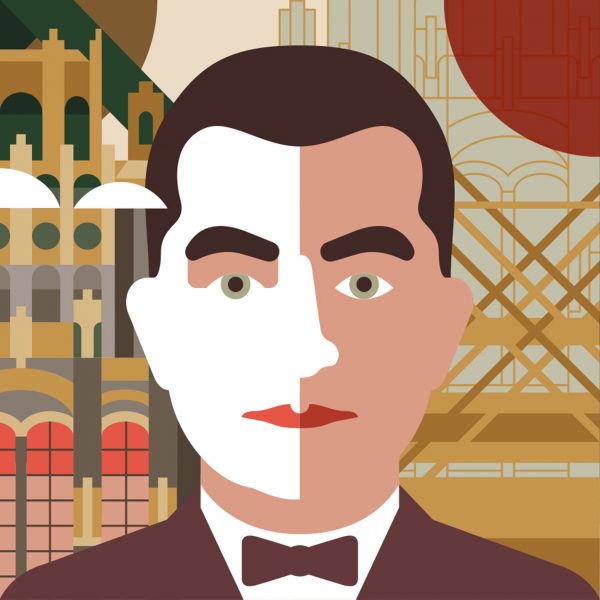 Illustration of Raymond Hood