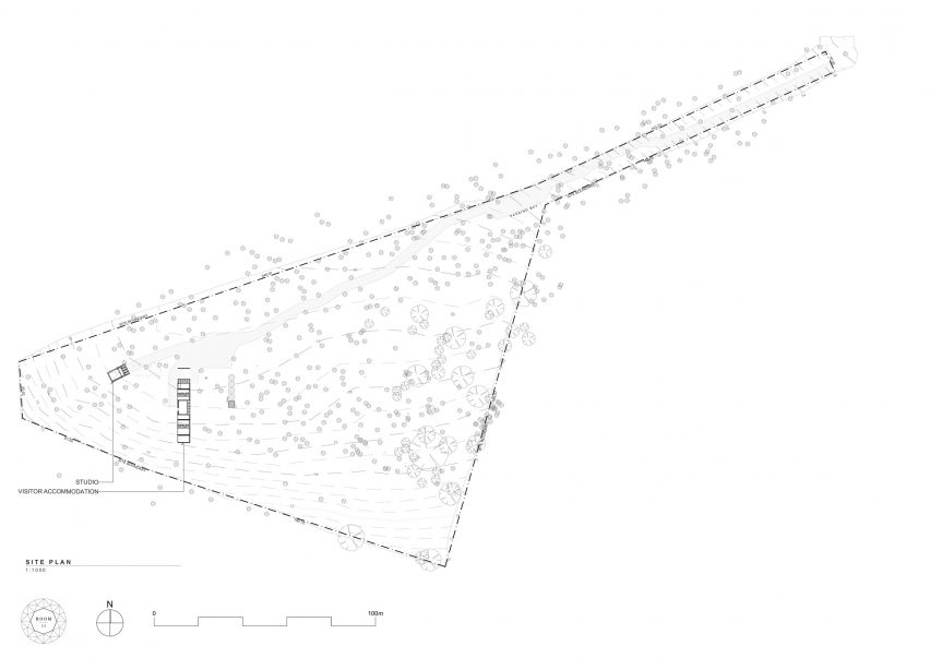 Plan of Vipp Tunnel by Room11