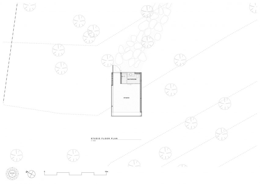Plan of Vipp Tunnel by Room11