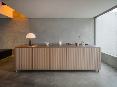 Kitchen interior at Vipp Tunnel by Room11