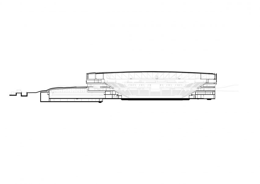 Section of SAP Garden by 3XN