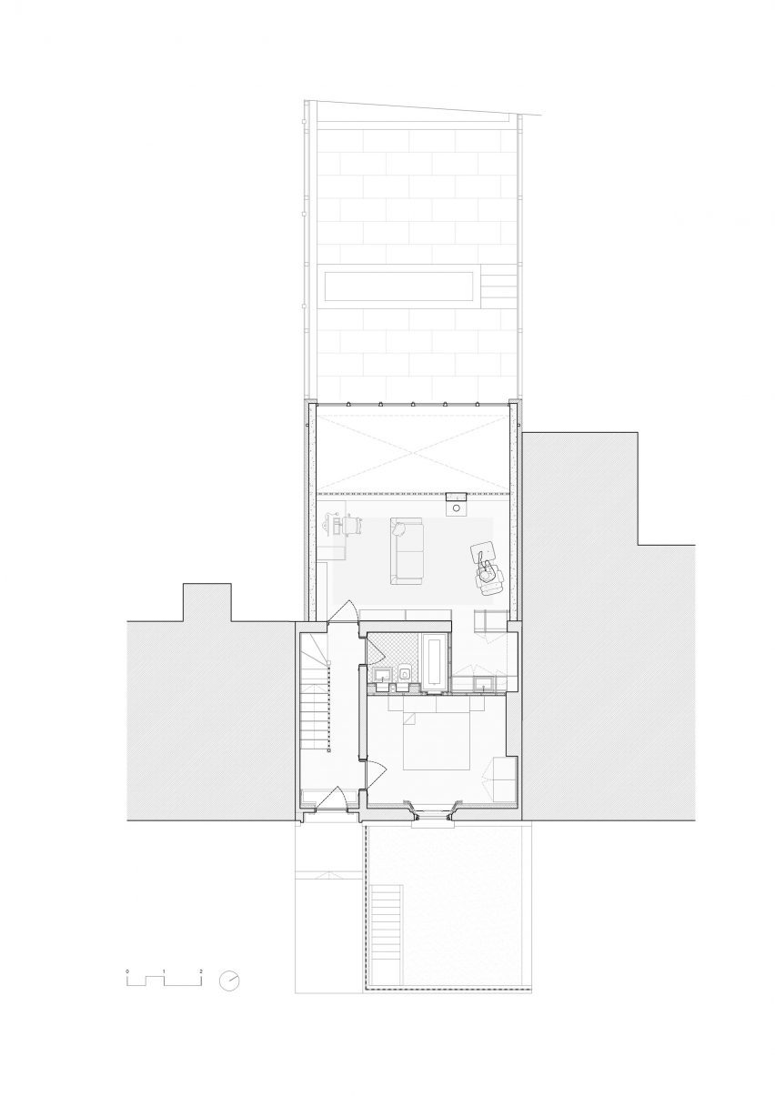 Plan of Grattan by Scullion Architects