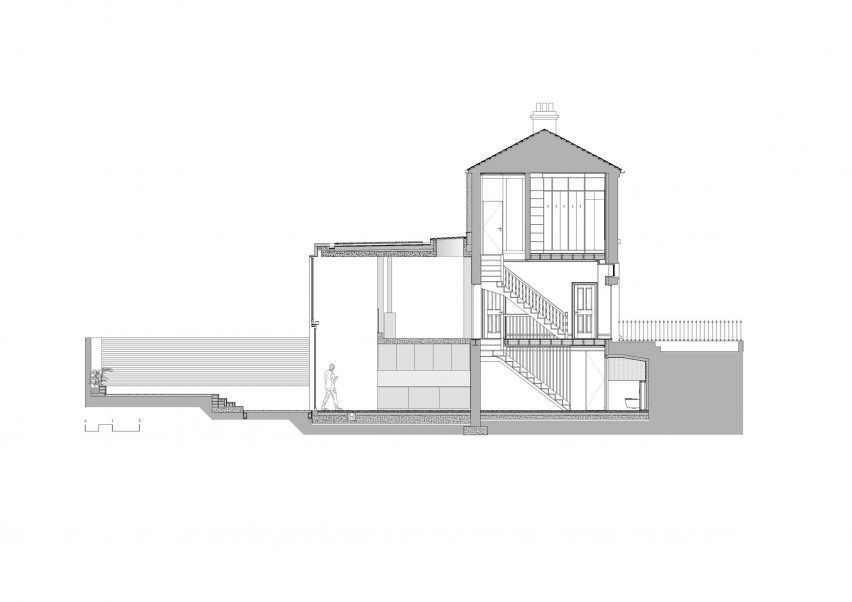 Section of Grattan by Scullion Architects