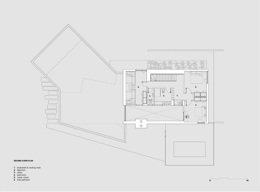 Second floor plan