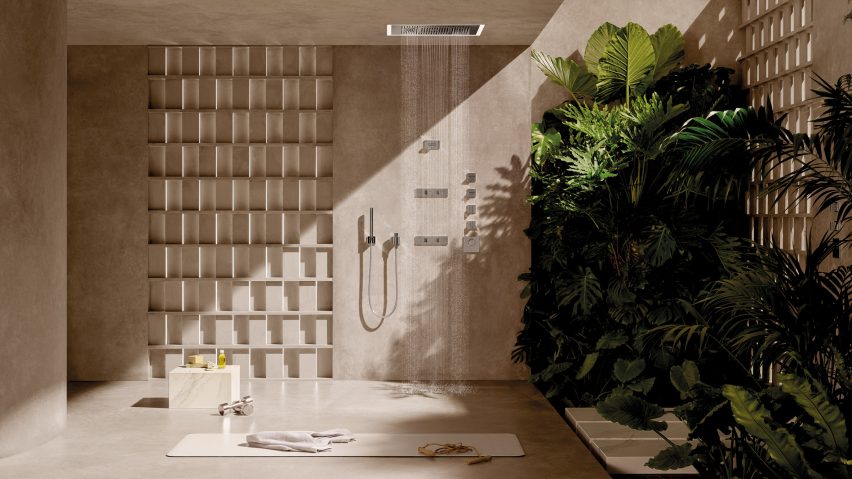 Serenity Sky shower by Dornbracht