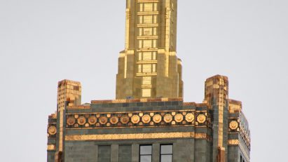 Building with gold spire