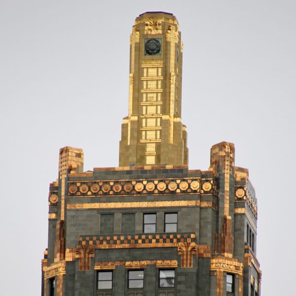 Building with gold spire