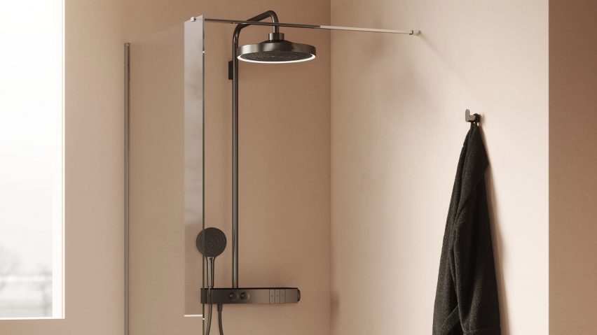 Solos showering solutions by Roberto Palomba for Ideal Standard