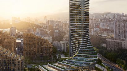 Cityzen Tower in Tbilisi by Zaha Hadid Architects