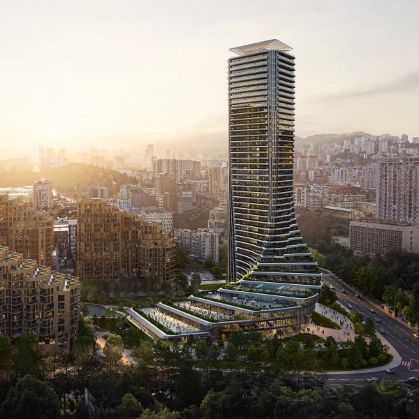 Cityzen Tower in Tbilisi by Zaha Hadid Architects