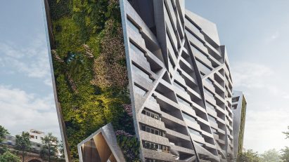 Fan d'Issy in Paris by Studio Libeskind