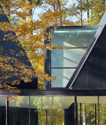 Corrugated metal house