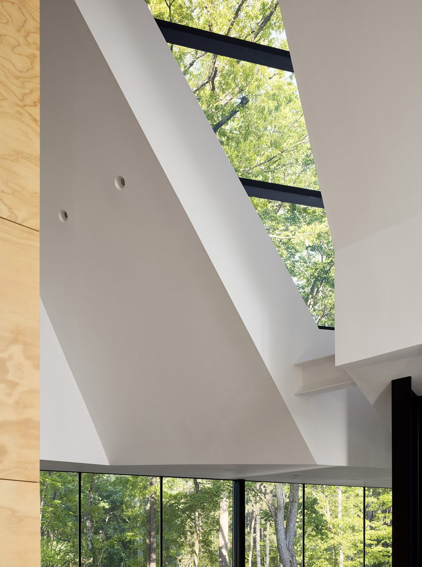 Gabled ceiling