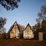 A house in a forest