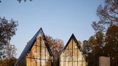 A house in a forest