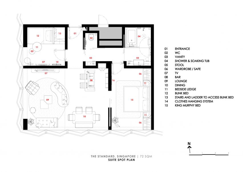 Spot suite plan