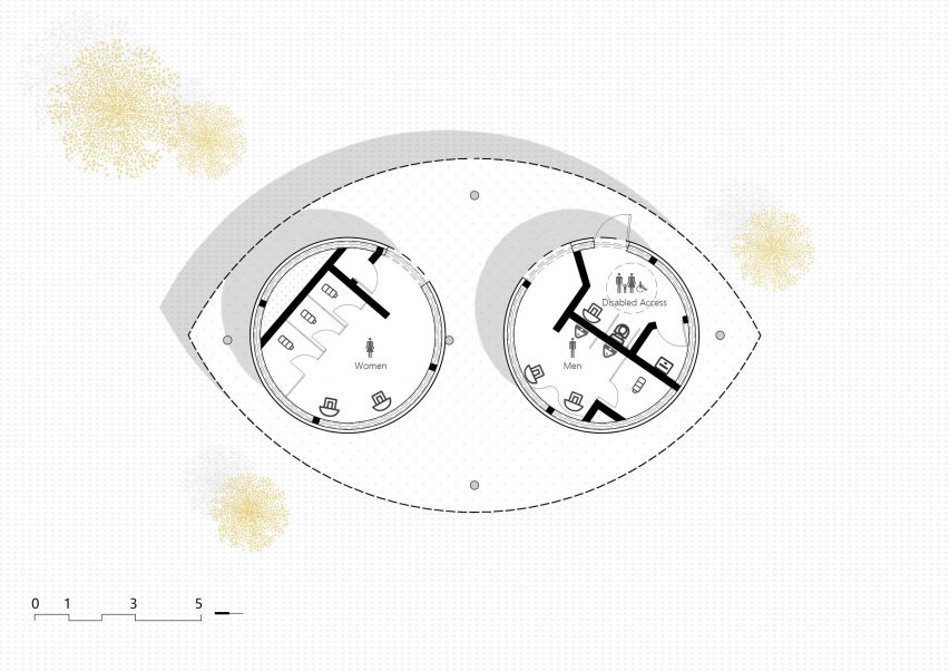 Plan of The Orchestra Park by SoBA