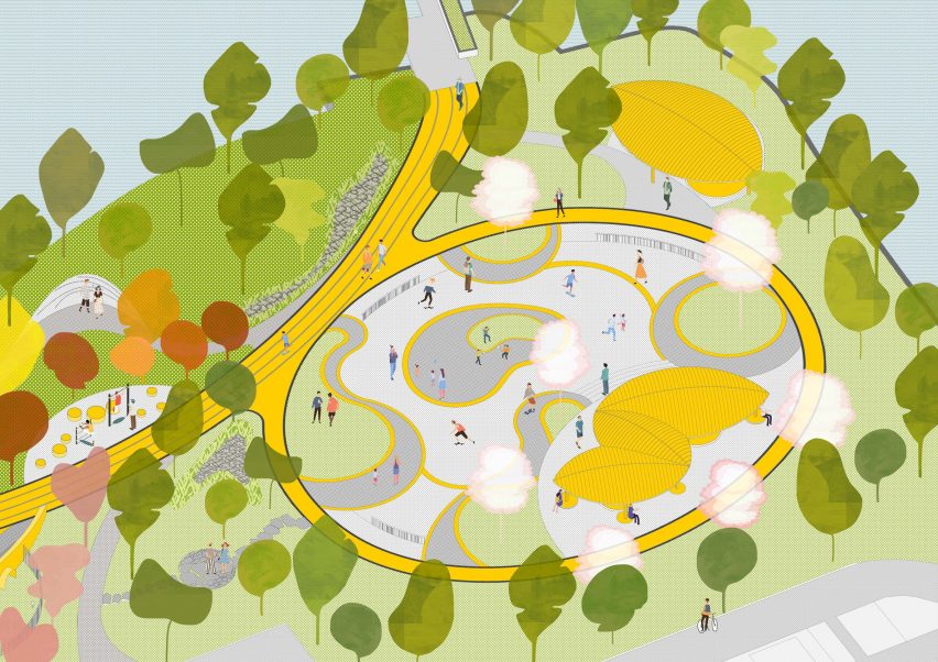 Illustration of The Orchestra Park by SoBA