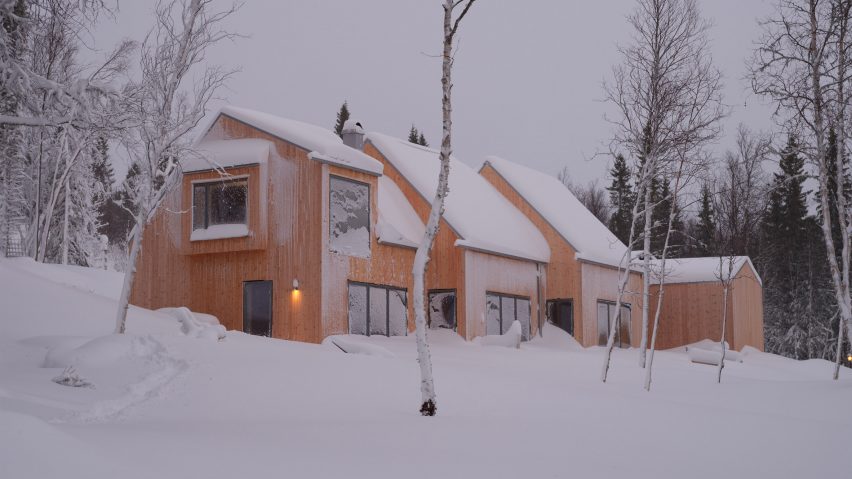Villa Ottsjoö cabin in Sweden by Note Design Studio