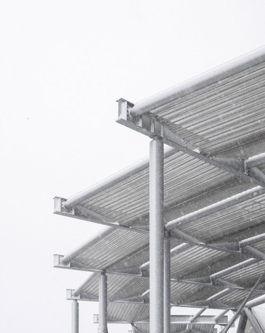 Villejuif-Gustave Roussy metro station by Dominique Perrault Architecture