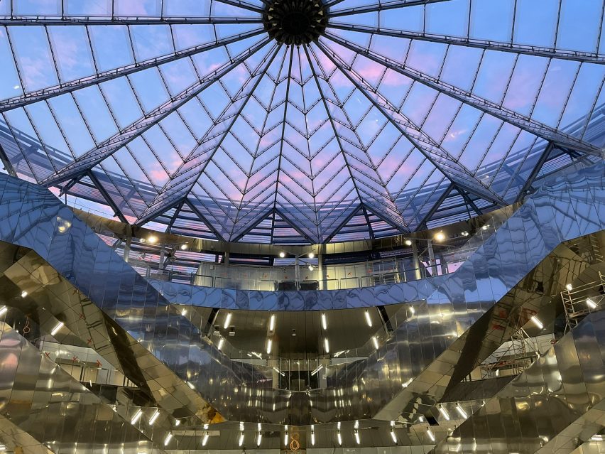 Villejuif-Gustave Roussy metro station by Dominique Perrault Architecture