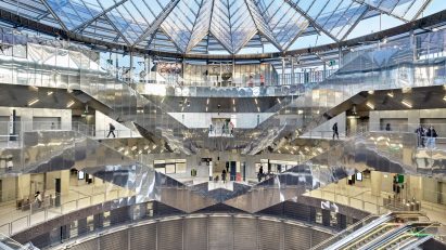 Villejuif-Gustave Roussy metro station by Dominique Perrault Architecture
