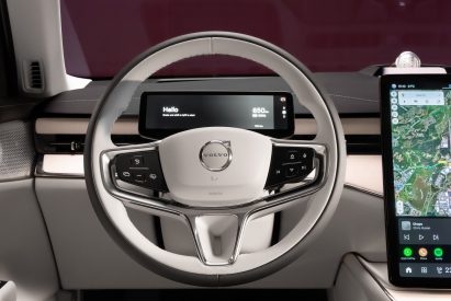 It has two integrated screens
