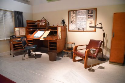 Walt Disney Studios exhibition with Kem Weber furniture