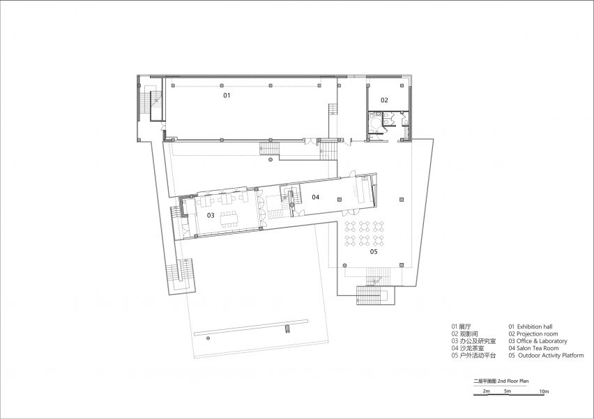 Plan of Wuyang Cultural Station by WAU Design