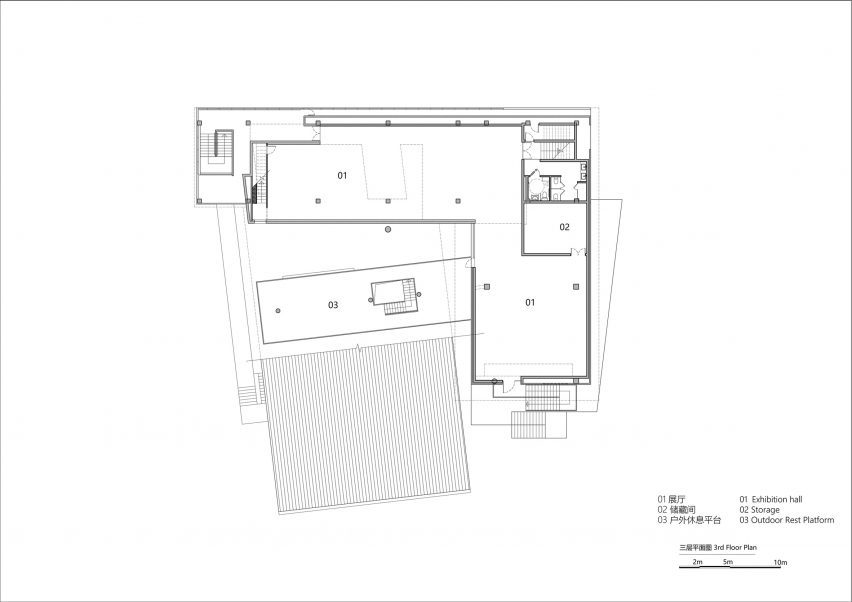 Plan of Wuyang Cultural Station by WAU Design