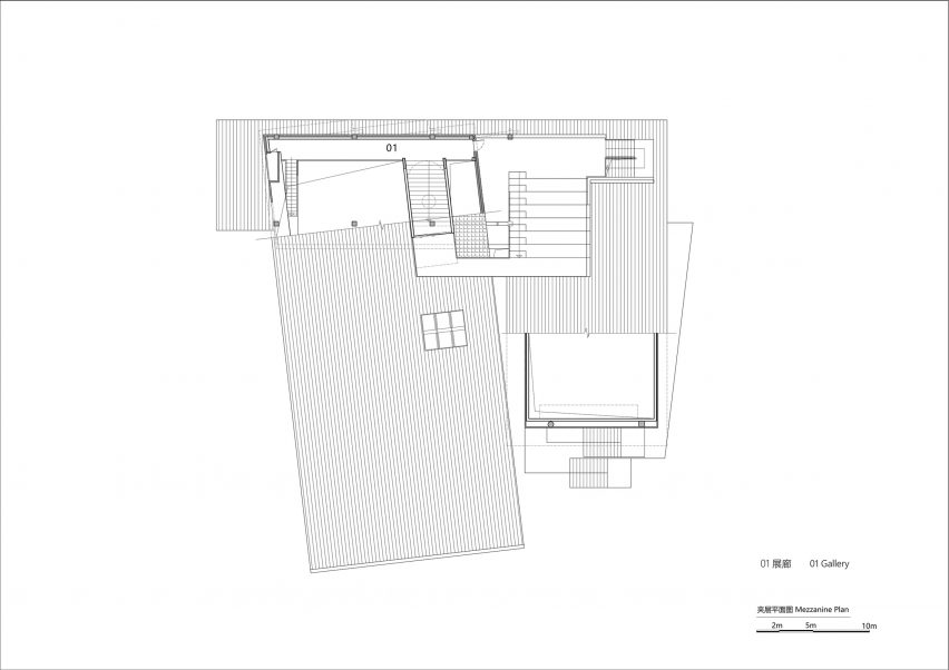 Plan of Wuyang Cultural Station by WAU Design