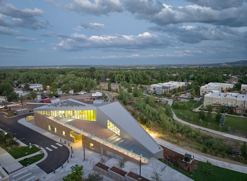 North Boulder Library by WORKac