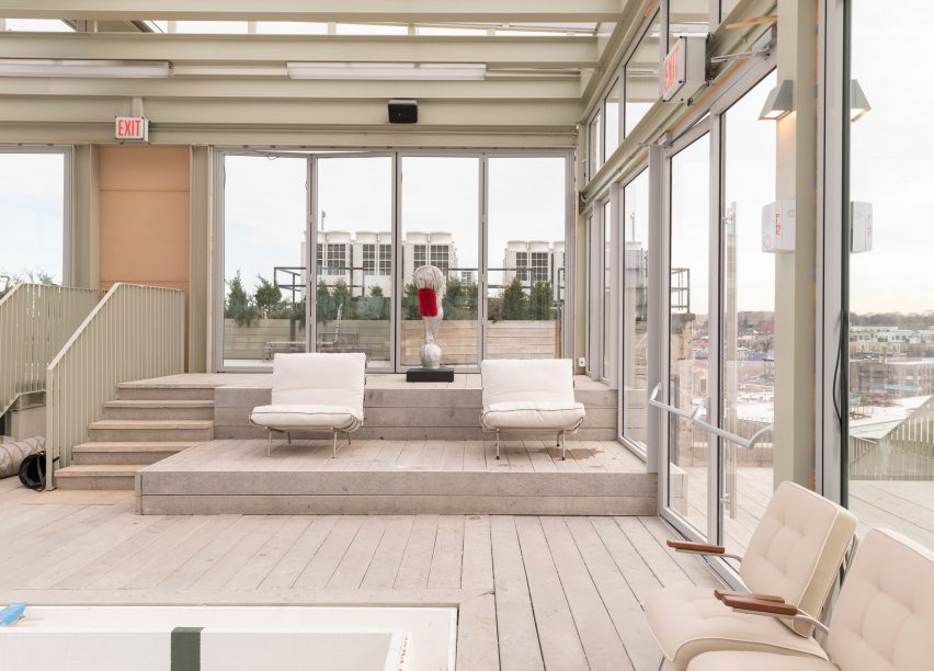 Pool deck