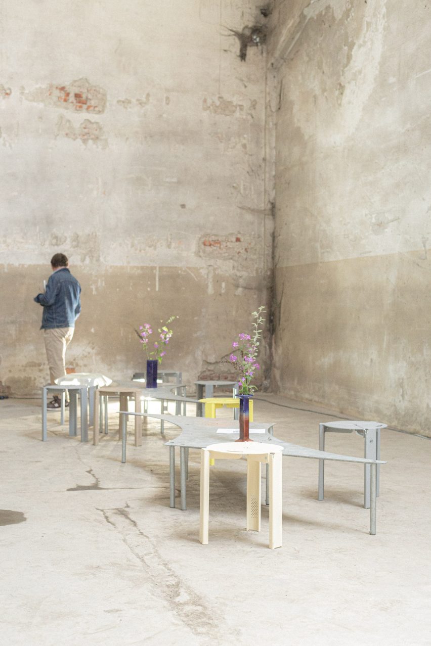 Seating at 18 Drops of Sweat by Warm Weekend