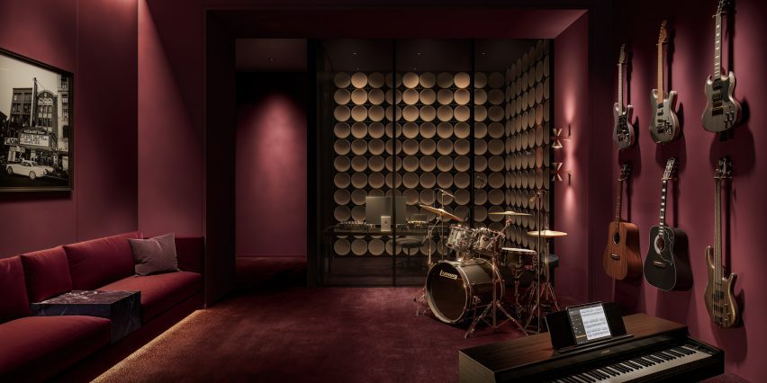 A music room