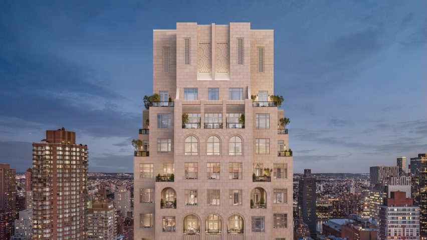 Tiered skyscraper