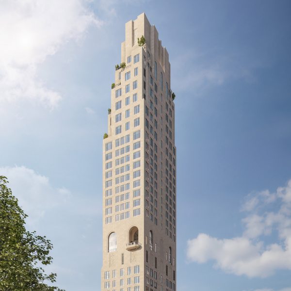 Masonary skyscraper