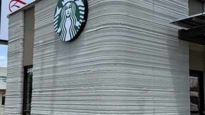 3D printed Starbucks