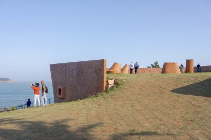 Rooftop of Blue Insight Cave Space in China by 3andwich Design