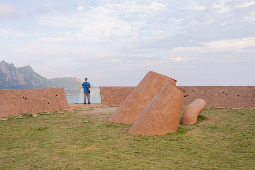 Blue Insight Cave Space in China by 3andwich Design